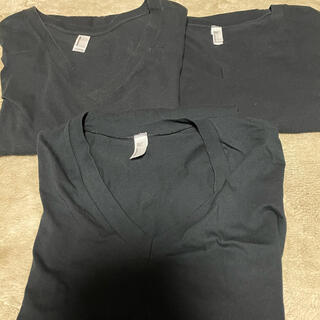 アメリカンアパレル(American Apparel)のアメリカンアパレル　VネックTシャツ　3枚(Tシャツ/カットソー(半袖/袖なし))