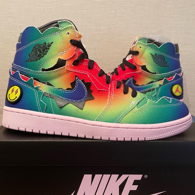 J BALVIN × NIKE AIR JORDAN 1 US8.5 26.5