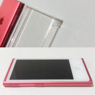 iPod nano 第7世代 16GB pd744/J 画面フィルム、ケース付