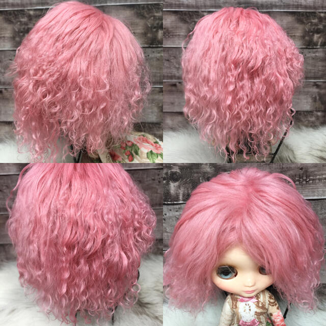 blythe_w-146インディゴ✨チベットラムフルスキンウィッグ