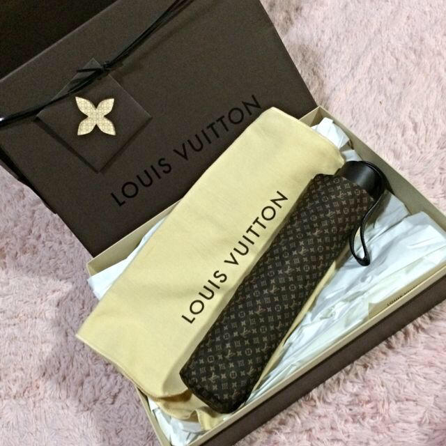 ギフ_包装】 LOUIS VUITTON ヴィトン折りたたみ傘♡ - 傘 - zoopalic.com