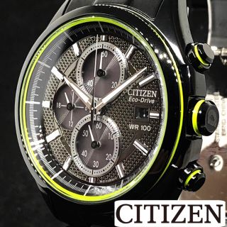 シチズン(CITIZEN)の【CITIZEN】シチズン/Eco-Drive/メンズ腕時計/ブラックダイアル(腕時計(アナログ))