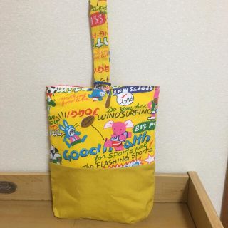 上履き入れハンドメイド(シューズバッグ)