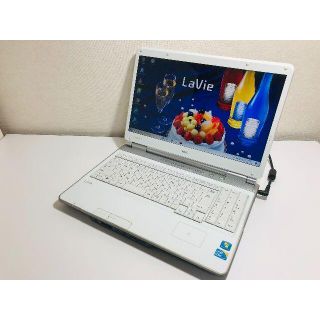 エヌイーシー(NEC)のNEC LL750/W☆i5☆4GB☆新SSD240GB☆Blu-ray(ノートPC)