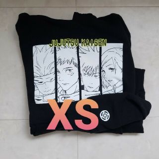 呪術廻戦　パーカー　XS　ブラック(パーカー)