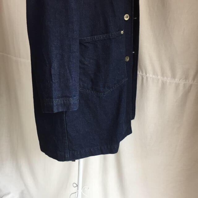 UNITED ARROWS(ユナイテッドアローズ)の最終値下 vintage デニム ロング コート ユニセックス メンズのジャケット/アウター(Gジャン/デニムジャケット)の商品写真