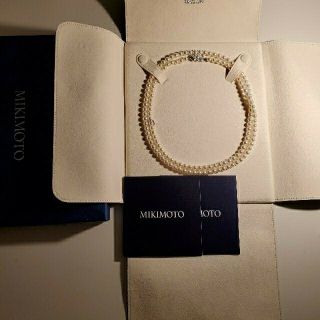 ミキモト(MIKIMOTO)のリルリルフェアリル様専用　ミキモト　パール　ロング　ネックレス(ネックレス)