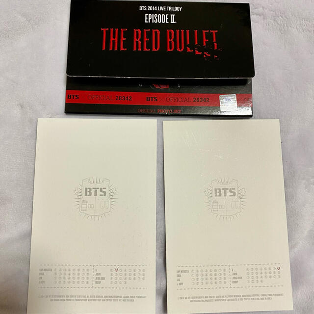 BTS THE RED BULLET テヒョン V フォトセット 1