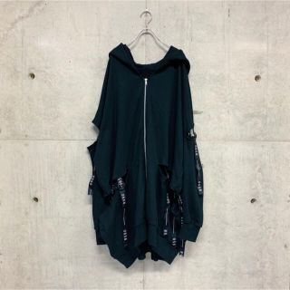 -0658- zip hoodie / black(パーカー)