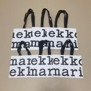 マリメッコ(marimekko)のmarimekko      ショップ紙袋2種類6枚(ショップ袋)