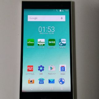 フジツウ(富士通)の⑧富士通　ARROWS M02 simフリースマートフォン本体(スマートフォン本体)