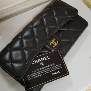 シャネル(CHANEL)のSAランク♡美品♡ゴールドボタンマトラッセ(財布)