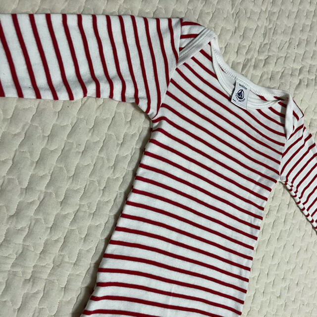 PETIT BATEAU(プチバトー)のプチバトー　ロンパース　67cm キッズ/ベビー/マタニティのベビー服(~85cm)(ロンパース)の商品写真