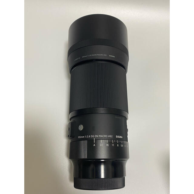 珍しい SIGMA 105mm f2.8 DG DN MACRO eマウント レンズ(単焦点