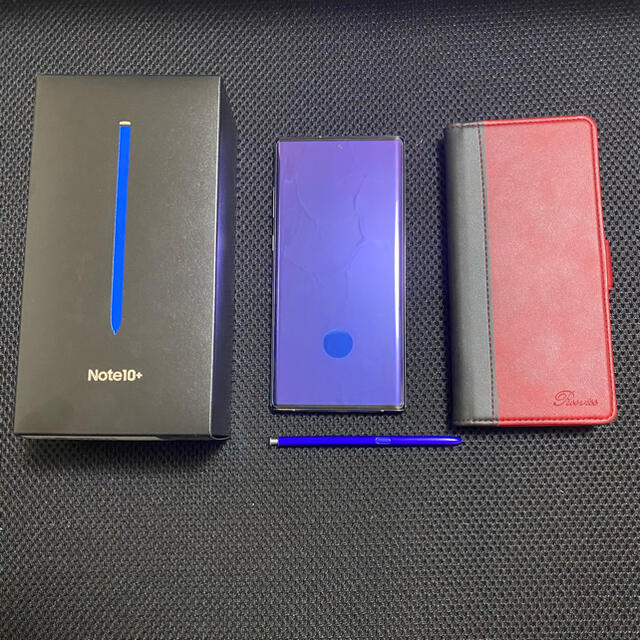 SIMフリー 版  Galaxy Note10+ Aura Glow 極美品