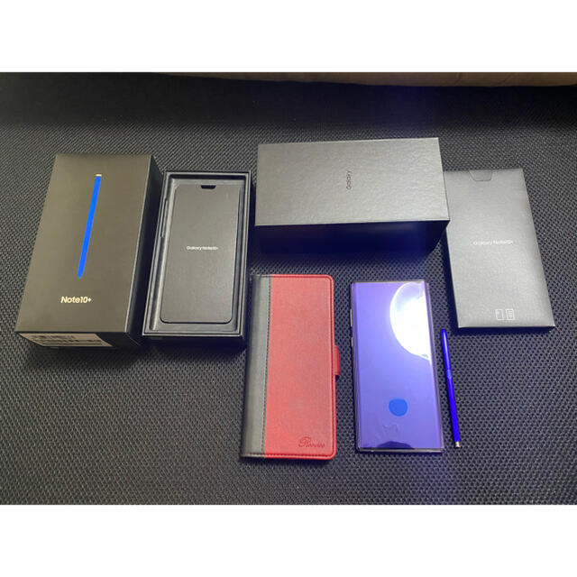 SIMフリー 版  Galaxy Note10+ Aura Glow 極美品
