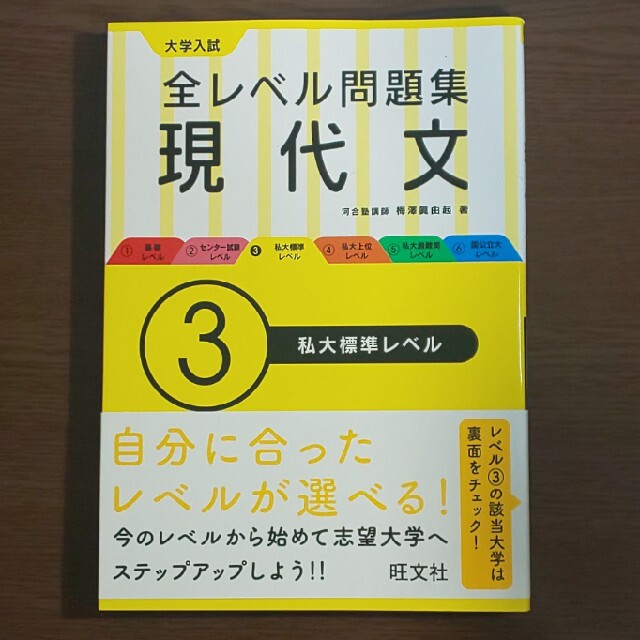 【３冊▼河合塾】大学入試全レベル問題集現代文 １、２、３ エンタメ/ホビーの本(語学/参考書)の商品写真