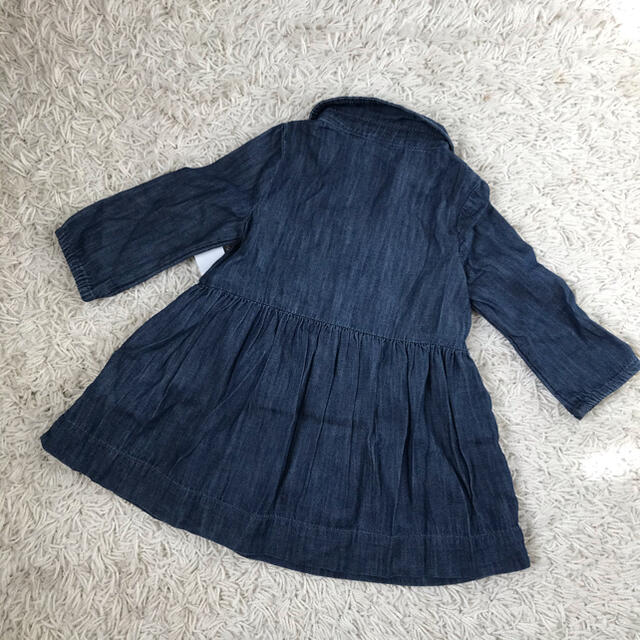 GAP(ギャップ)のGAP デニムワンピース  サイズ18〜24ヶ月 キッズ/ベビー/マタニティのキッズ服女の子用(90cm~)(ワンピース)の商品写真