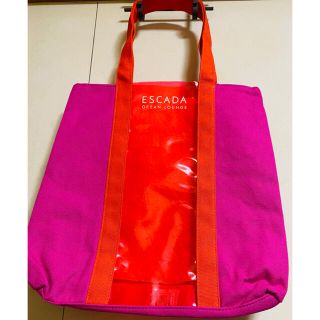 エスカーダ(ESCADA)のESCADA【エスカーダ/未使用/キャンバス×PVCミックスデザイントート】(ショルダーバッグ)