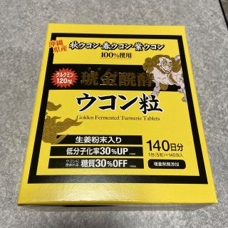 琥金醗酵ウコン粒 沖縄ウコン堂 ウコン140粒(その他)