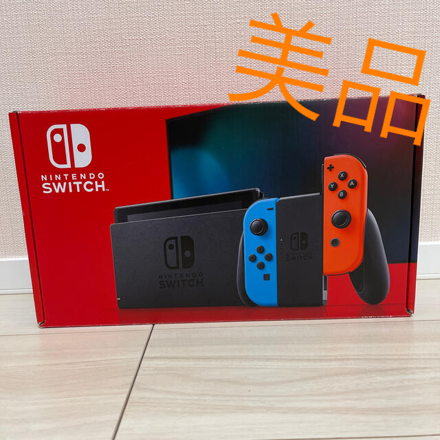 新型 Nintendo Switch ネオンレッド スイッチ 任天堂 本体 - www