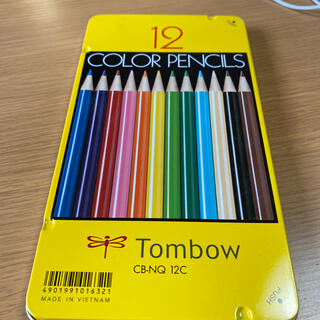 トンボエンピツ(トンボ鉛筆)の色鉛筆　12色セット(色鉛筆)