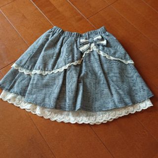 アクシーズファム(axes femme)の卒園式、入学式　スカート130cm(ドレス/フォーマル)