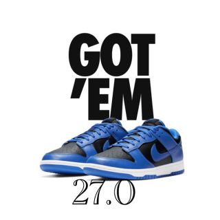 ナイキ(NIKE)のNIKE DUNK LOW HYPER COBALT 27.0(スニーカー)