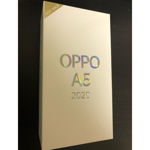 【新品未使用】OPPO 2020 A5 ブルー Blue SIMフリー