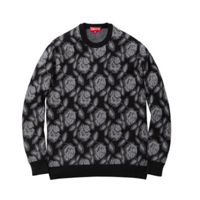 Supreme(シュプリーム)のsupreme rose sweater 12aw ローズ セーター  薔薇 メンズのトップス(ニット/セーター)の商品写真