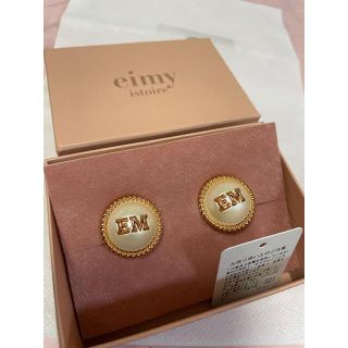 エイミーイストワール(eimy istoire)のEM　pearlイヤリング　ピンクゴールド(イヤリング)