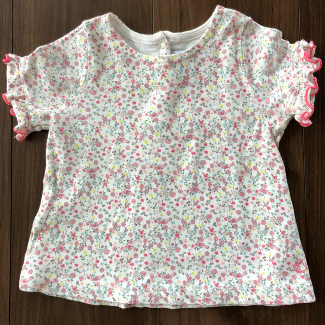 PETIT BATEAU(プチバトー)の♡プチバトー　半袖Ｔシャツ♡ キッズ/ベビー/マタニティのベビー服(~85cm)(Ｔシャツ)の商品写真