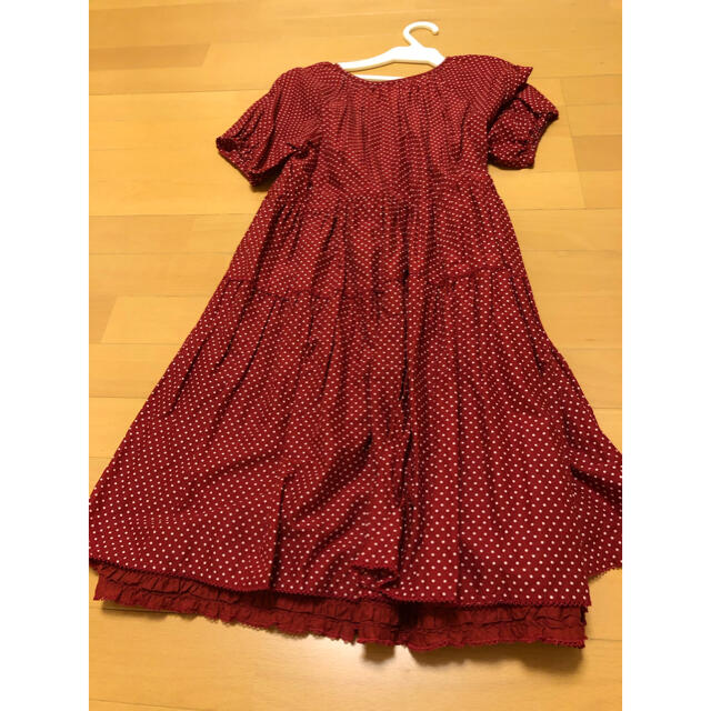 海外輸入 ピンクハウス❤️ハートドット柄くまちゃんの可愛いタブリエ