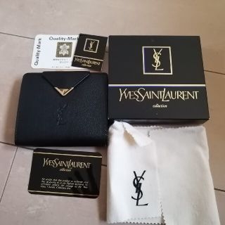 サンローラン(Saint Laurent)の新品未使用　イヴ・サンローラン　折り財布(財布)