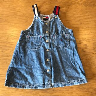 トミーヒルフィガー(TOMMY HILFIGER)のtommy HILFIGERジャンパースカート　80(スカート)