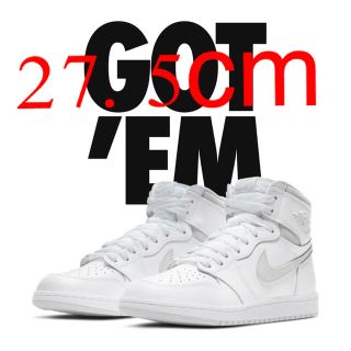 ナイキ(NIKE)のAIR JORDAN 1 HIGH 85 Neutral Grey 27.5cm(スニーカー)