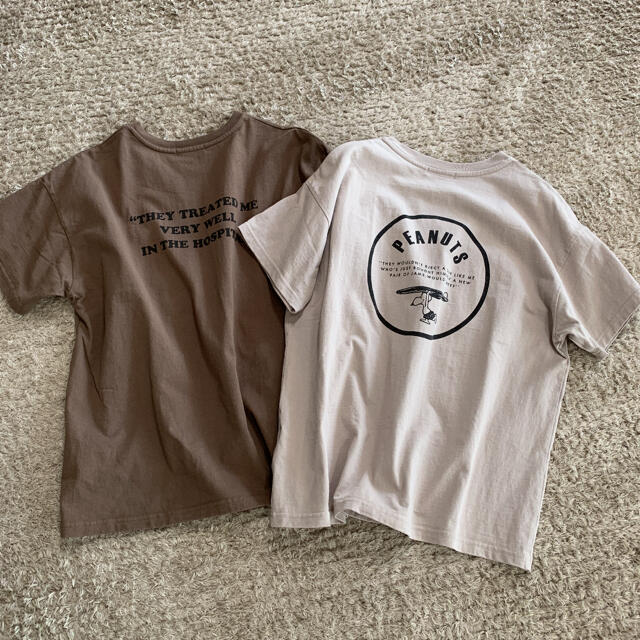 FREAK'S STORE(フリークスストア)のnanana様　peanutコラボTシャツ2枚セット レディースのトップス(Tシャツ(半袖/袖なし))の商品写真