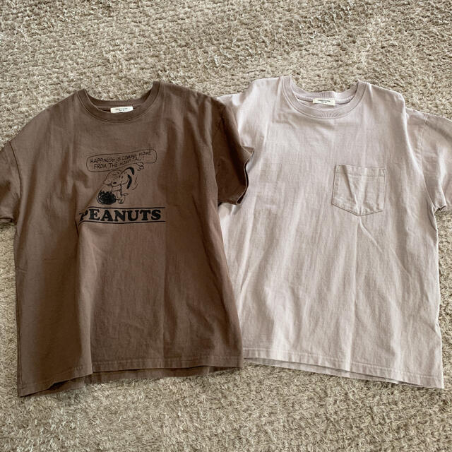 FREAK'S STORE(フリークスストア)のnanana様　peanutコラボTシャツ2枚セット レディースのトップス(Tシャツ(半袖/袖なし))の商品写真