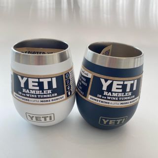 スノーピーク(Snow Peak)の【新品】YETI イエティ ランブラー ワインタンブラー 10オンス 2個セット(食器)