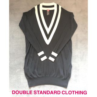 ダブルスタンダードクロージング(DOUBLE STANDARD CLOTHING)の断捨離セール　美品　ダブルスタンダード　ニット　チュニック　ワンピース(ニット/セーター)