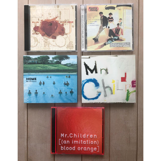 Mr.Children アルバム 5点セット エンタメ/ホビーのCD(ポップス/ロック(邦楽))の商品写真