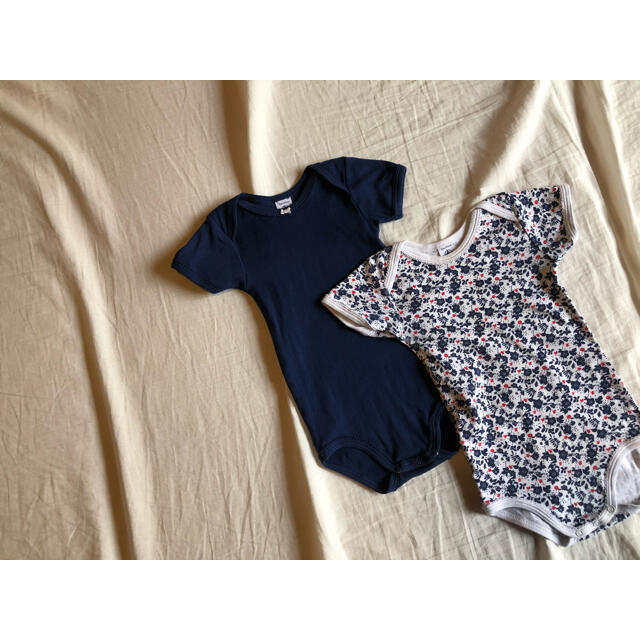 PETIT BATEAU(プチバトー)のpetitbateau  ロンパース　18m キッズ/ベビー/マタニティのベビー服(~85cm)(ロンパース)の商品写真