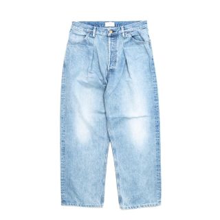 コモリ(COMOLI)のHERILL 21st 15oz Denim Tuck bleach 4PK(デニム/ジーンズ)