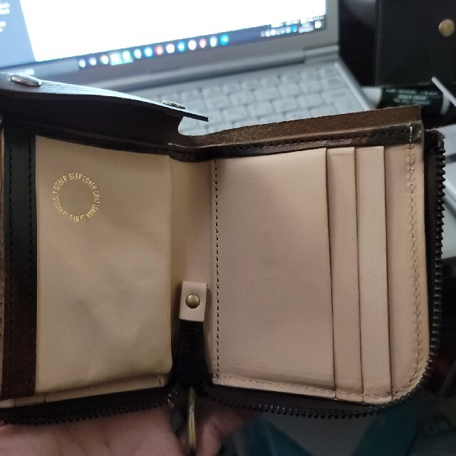 ビアベリーおじさん ショートウォレット メンズのファッション小物(折り財布)の商品写真