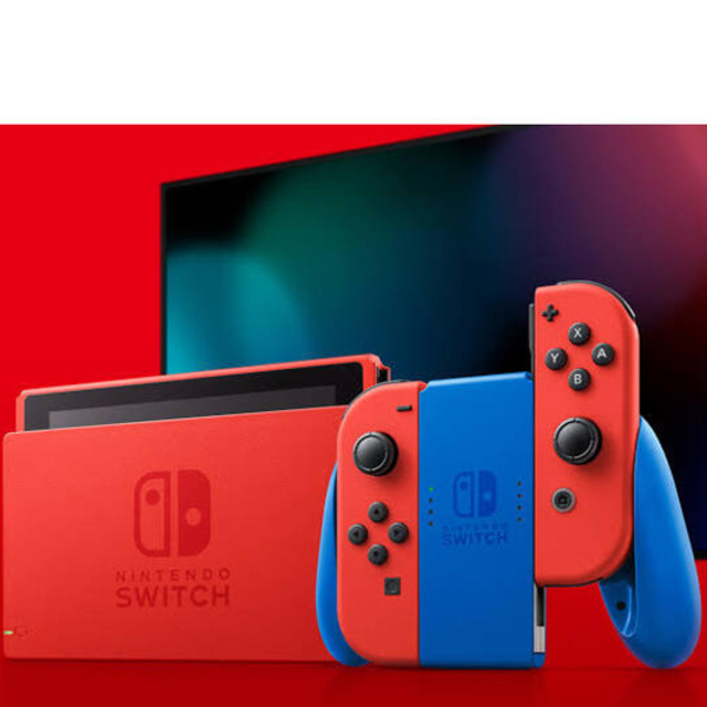 Nintendo Switch(ニンテンドースイッチ)の本日発送　switch マリオレッド  エンタメ/ホビーのゲームソフト/ゲーム機本体(家庭用ゲーム機本体)の商品写真