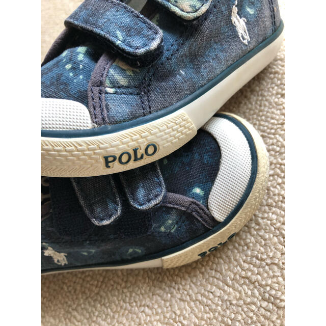 POLO RALPH LAUREN(ポロラルフローレン)のPOLOスニーカー13cm キッズ/ベビー/マタニティのベビー靴/シューズ(~14cm)(スニーカー)の商品写真