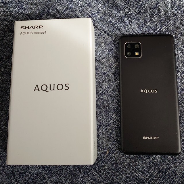 aquos sense4 simフリースマートフォン本体