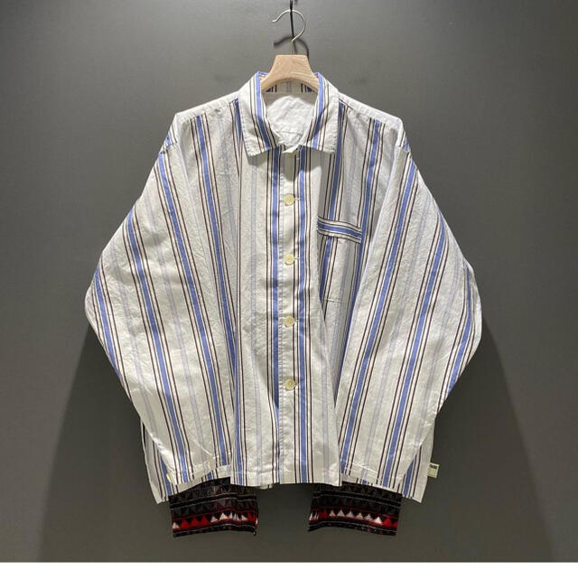 21SS SSZ BEAMS PAKURT SHIRT　STRIPE