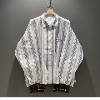 ビームス(BEAMS)の21SS SSZ BEAMS PAKURT SHIRT　STRIPE(シャツ)