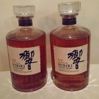 サントリー(サントリー)のおくに様専用 ２本セット　響17年　新品　サントリーウイスキー(ウイスキー)